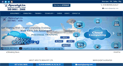 Desktop Screenshot of apextgi.in